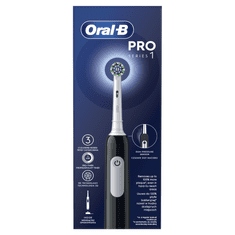 Oral-B Pro Series 1 Black električna zobna ščetka + potovalna torbica
