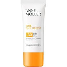 Anne Moller Krema za sončenje proti temnim madežem in staranju kože SPF 30 Age Sun Resist ( Protective Face Crea
