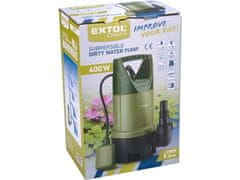 Extol Premium Extol Premium črpalka 414123 za umazano vodo, 400W, 7500l/h