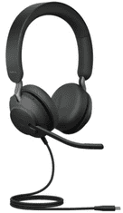 Jabra Evolve2 40 SE slušalke, USB-C, stereo, UC, črne (24189-989-899)