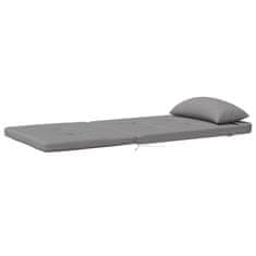 Vidaxl Blazine za stole Adirondack 2 kosa siva oxford tkanina