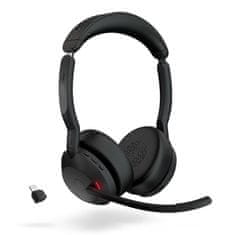 Jabra Evolve2 55 Link380c slušalke, USB-C, UC, črne (25599-989-899) - odprta embalaža