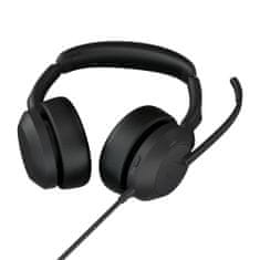 Jabra Evolve2 50 slušalke, USB-A, UC, stereo, črne (25089-989-999)