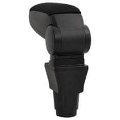 Vidaxl Naslon za roke za avto črn 13x32,5x(24-51,5) cm ABS