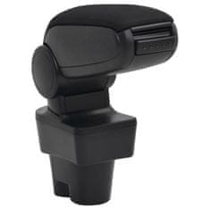 Vidaxl Naslon za roke za avto črn 12x36x(33,5-48) cm ABS