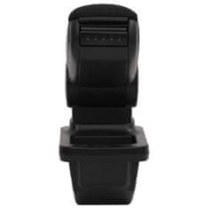 Vidaxl Naslon za roke za avto črn 14x33x(30-45,5) cm ABS