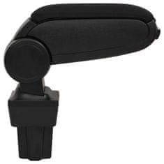 Vidaxl Naslon za roke za avto črn 11,5x32x(30-50) cm ABS