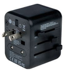 Verbatim UTA-01 univerzalni potovalni adapter, 2 x USB-A