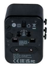 Verbatim UTA-01 univerzalni potovalni adapter, 2 x USB-A