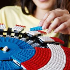 LEGO Marvel 76262 ščit Kapitana Amerike