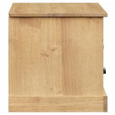 Vidaxl TV omarica VIGO 106x40x40 cm trdna borovina