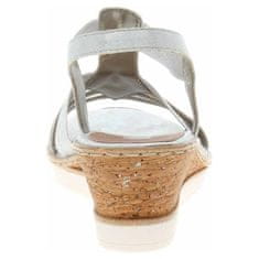 Remonte Sandali elegantni čevlji srebrna 38 EU R626480