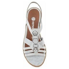 Remonte Sandali elegantni čevlji srebrna 38 EU R626480