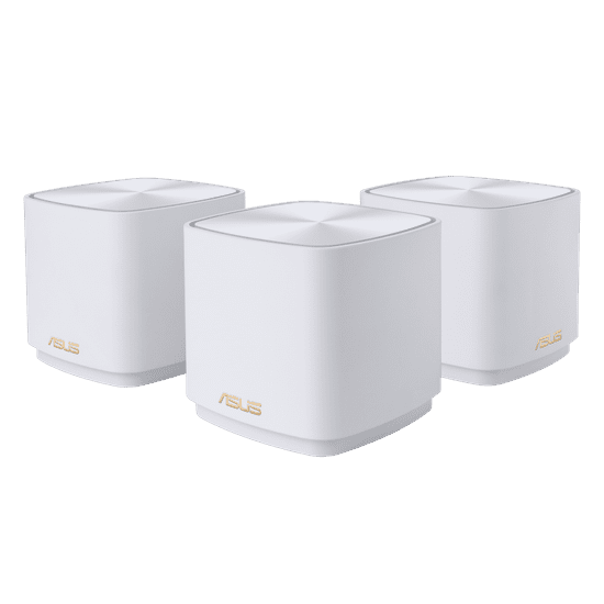 ASUS ZenWiFi XD4 PLUS usmerjevalnik, WiFi6, 3 kos (90IG07M0-MO3C40)