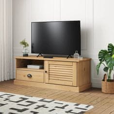 Vidaxl TV omarica VIGO 106x40x40 cm trdna borovina