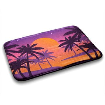 tulup.si Preproga za kopalnico Tropska plaža