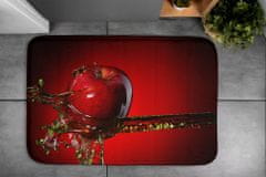 tulup.si Kopalniške preproge Rdeče jabolko 90x60 cm Bela in siva