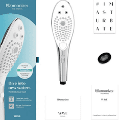 Womanizer VODNI MASAŽER KLITORISA Womanizer Wave Chrome