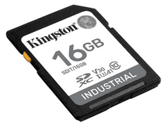 Kingston Industrial SDHC spominska kartica, 16 GB, 100 MB/s, Class 10, UHS-I, U3, V30, A1