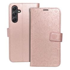 OEM MEZZO Knjižni etui za SAMSUNG A54 5G mandala zlato roza