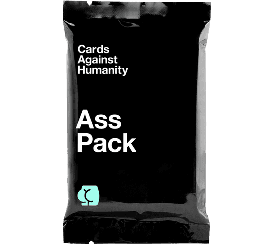 Pravi Junak igra s kartami Cards Against Humanity Ass Pack, razširitev angleška izdaja