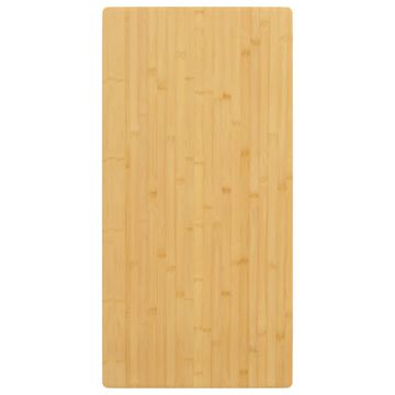 shumee vidaXL Mizna plošča 40x80x1,5 cm bambus
