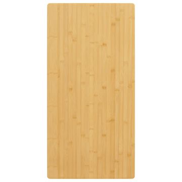 Vidaxl Mizna plošča 50x100x4 cm bambus