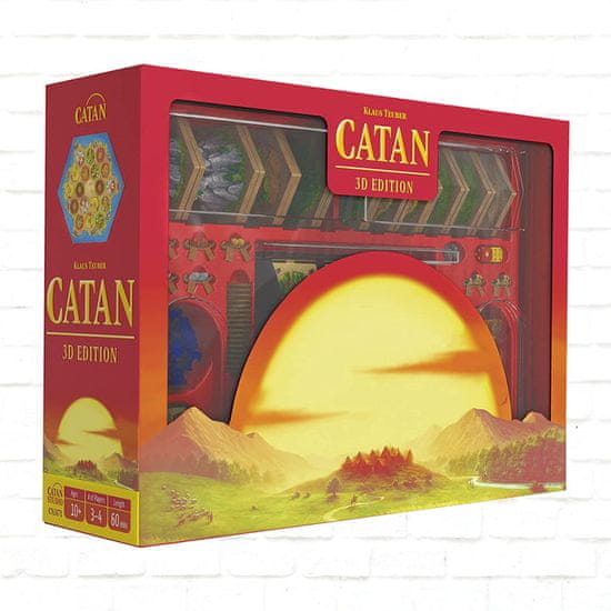 Asmodee družabna igra Catan 3D Edition angleška izdaja