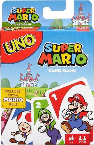 Asmodee igra s kartami UNO Super Mario Bros angleška izdaja