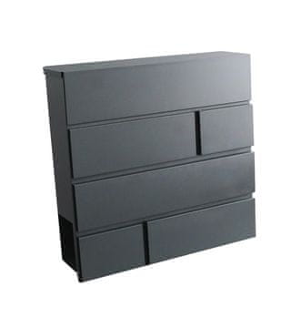 M.A.T Group Poštni nabiralnik BRICKS 370x370x105mm ANTR