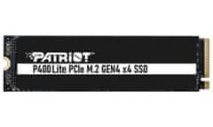 Patriot P400 Lite 1TB SSD / Notranji / M.2 PCIe Gen4 x4 NVMe / 2280