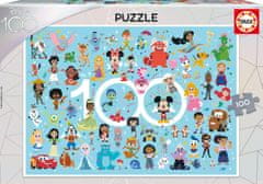 Educa Puzzle Disney 100 Years Anniversary - Znaki 100 kosov
