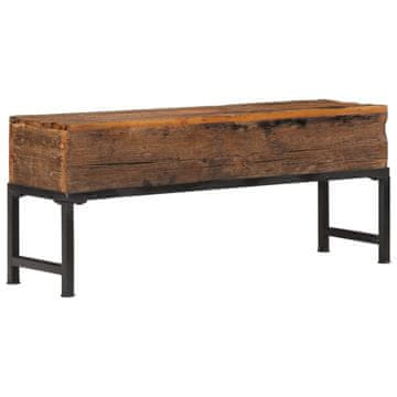 Vidaxl Klop 110 cm predelan trden les