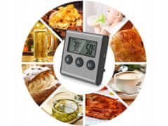 Verkgroup kuhinjski digitalni termometer s sondo in LCD zaslonom