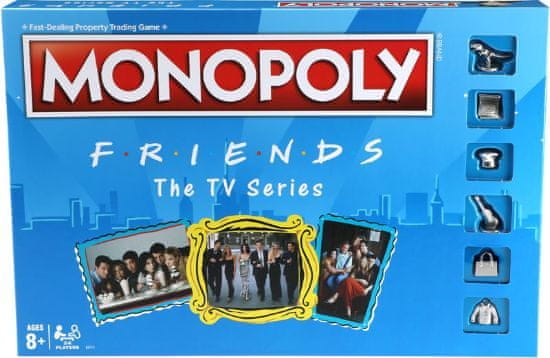 HASBRO Monopoly družabna igra, Friends Edition