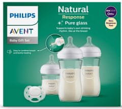 Philips Avent SCD878/11 komplet stekleničk Natural Response, steklo