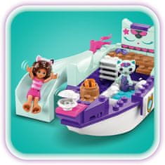 LEGO Gabby's Dollhouse 10786 Gabby in Fish na luksuznem čolnu