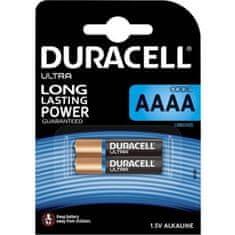 Duracell 2x Alkalne Baterije AAAA ULTRA E96 LR8D425 1,5V