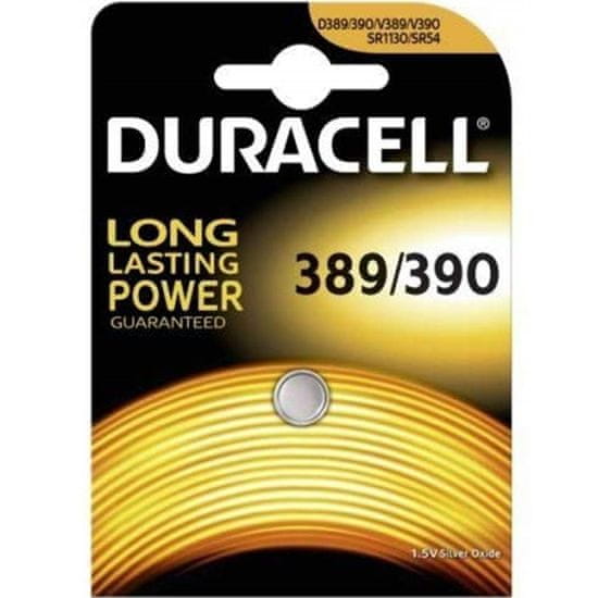 Duracell 1x Gumbna Baterija D 389 390 G10 SR54 1.5V