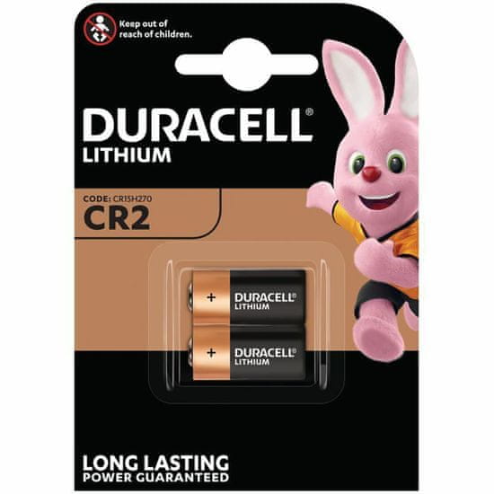 Duracell 2x Specialne Litijeve Baterije DLCR2 CR2 3V