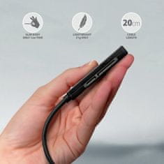AXAGON ADSA-FP2C, USB-C 5Gb/s - SATA 6G 2,5" SSD/HDD SLIM adapter