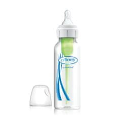 DR.BROWN'S Set Plastična steklenička 250 ml + FreshFirst cucelj turkizna + Prstna zobna ščetka