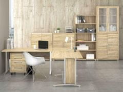 eoshop Kontejner na kolesih Office 419 sonoma hrast