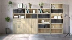 eoshop Kontejner na kolesih Office 419 sonoma hrast