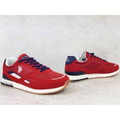US Polo Čevlji rdeča 44 EU TABRY003RED004