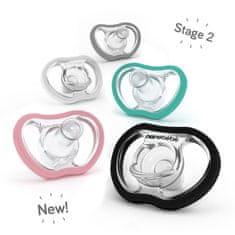 Nanobébé Active Flexy duda (4m+) mint-siva 4-pack