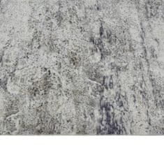 Greatstore Kuhinjska preproga pralna beton 60x180 cm žamet