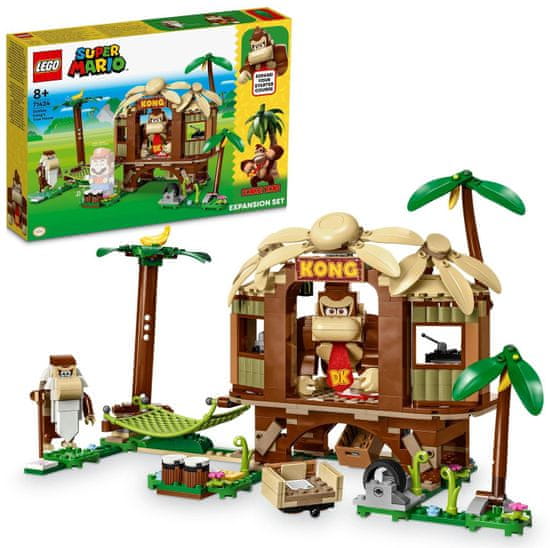 LEGO Super Mario 71424 Donkey Kong's Tree House - razširitveni set