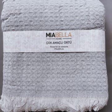 MIABELLA Pregrinjalo PATTERN svetlo siva 170x200