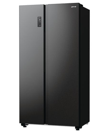 Gorenje NRR9185EABXL Side by Side ameriški hladilnik + DARILO